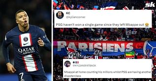 “Mbappe at home counting his millions” “No MNM, no party” – Twitter explodes as PSG blow lead to suffer late 2-1 loss to Inter