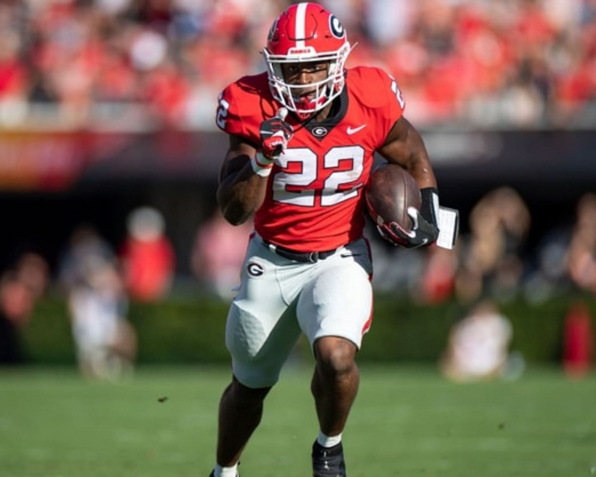 Georgia running back Branson Robinson