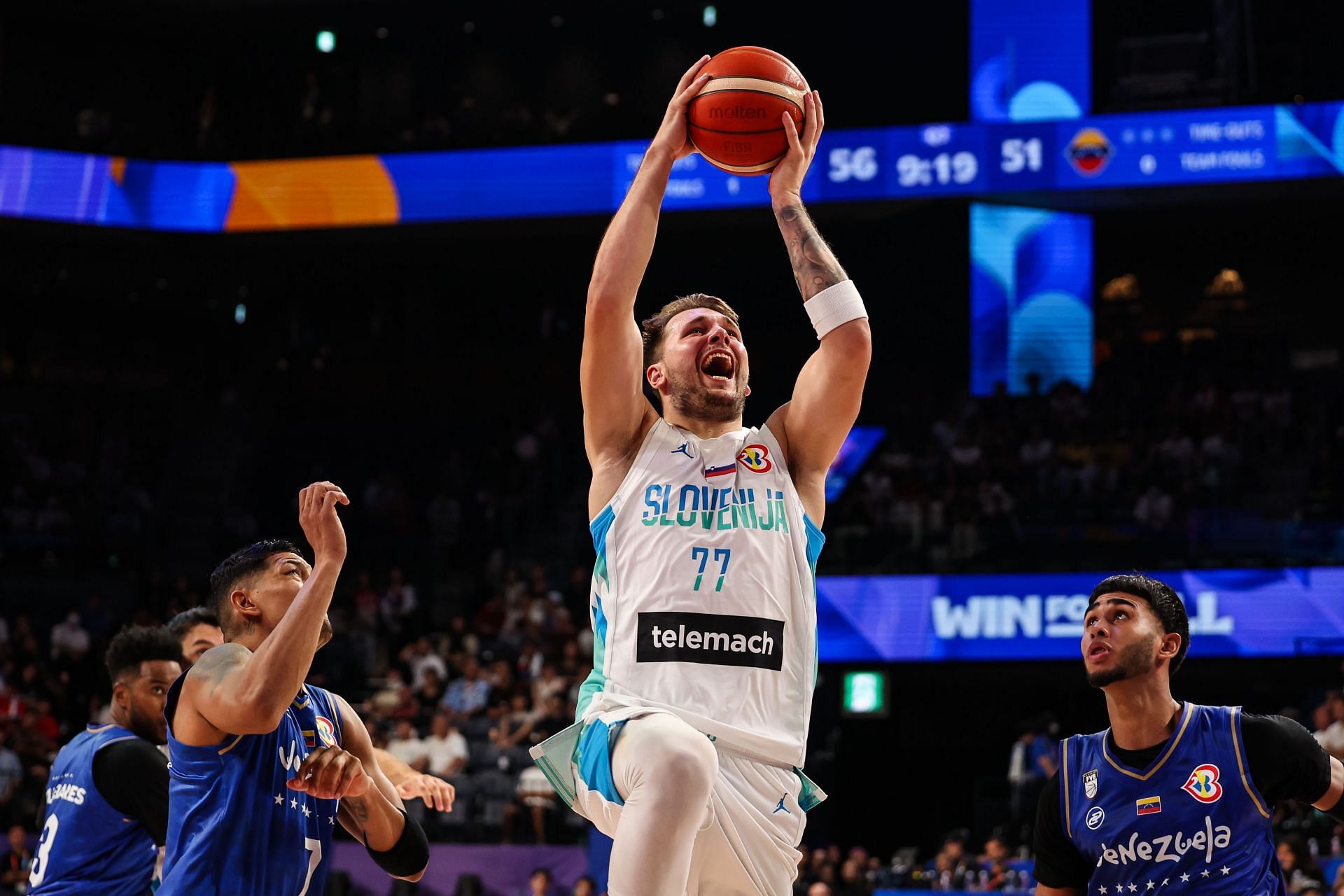 Slovenia v Venezuela: Group F - FIBA Basketball World Cup