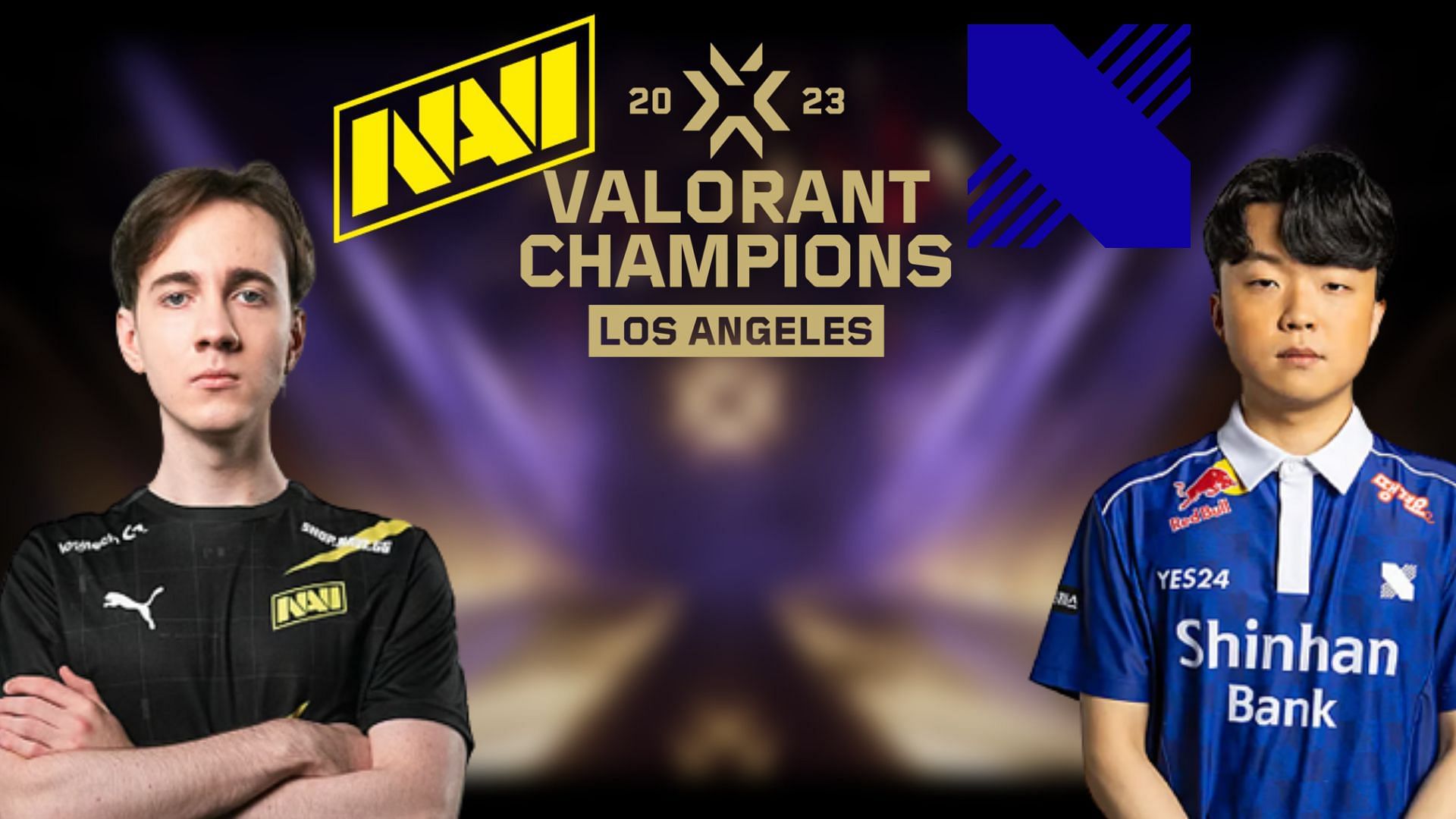 Natus Vincere vs DRX at Valorant Champions 2023 (Image via Sportskeeda)