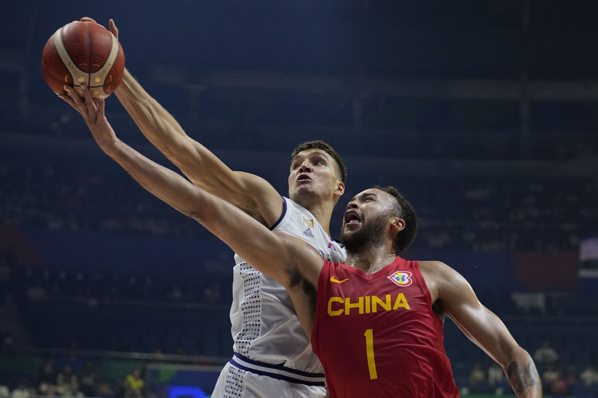 World Cup China Serbia Basketball