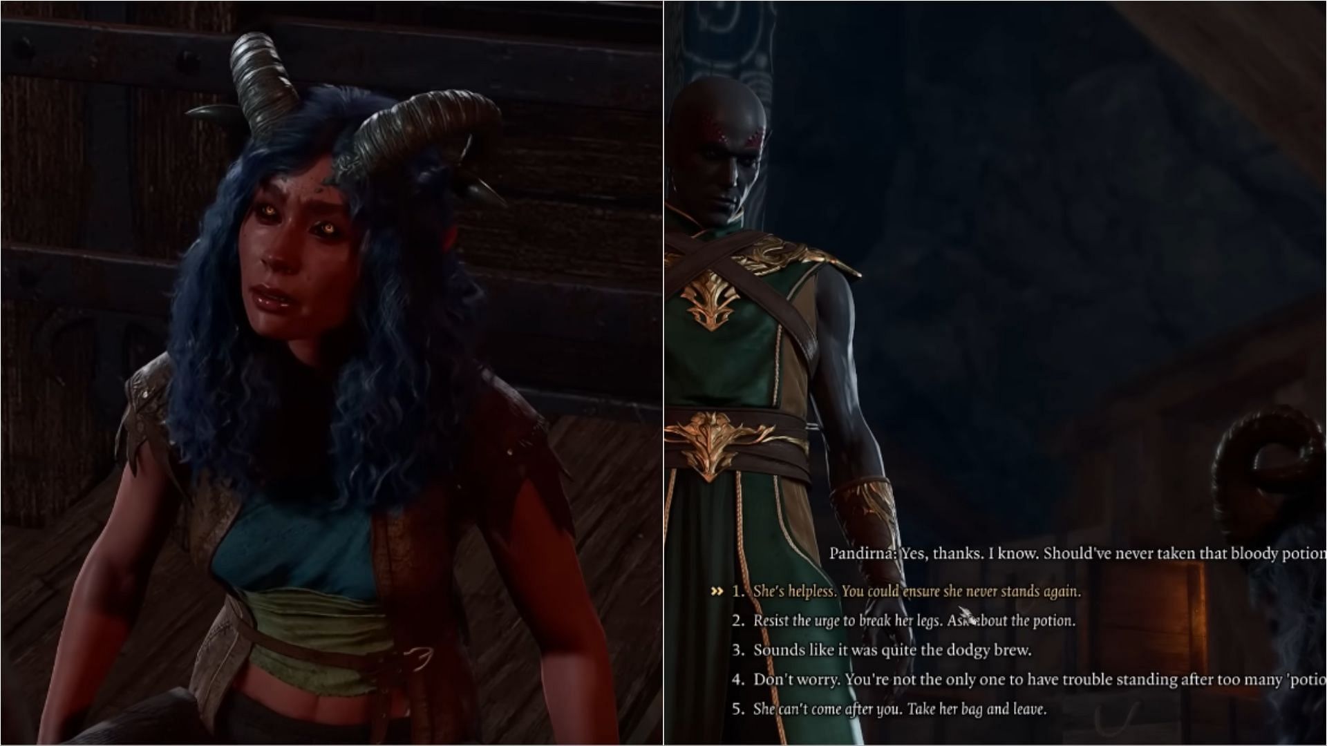 Urge to kill the NPCs (Image via Larian Studios)