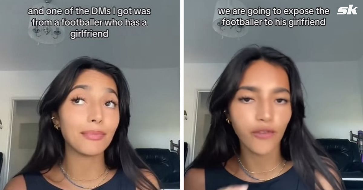 “They look so cute; it’s such a shame” – TikTok girl exposes footballer ...