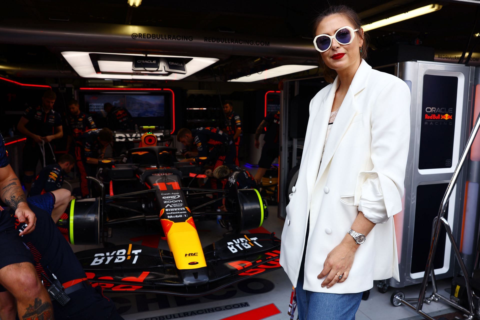 Maria Sharapova in the F1 Grand Prix of Monaco