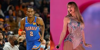 Shai Gilgeous-Alexander unhesitatingly calls Taylor Swift his favorite artist: “She got some good music”