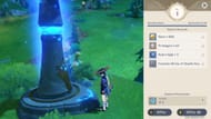 Obtain Shrine of Depths Keys by leveling up the Statue (Image via HoYoverse)
