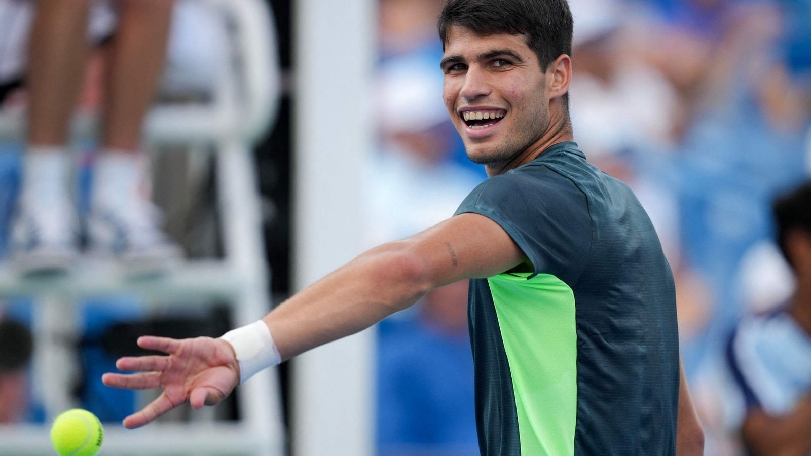 Carlos Alcaraz has entertained fan with his uber-aggressive tennis