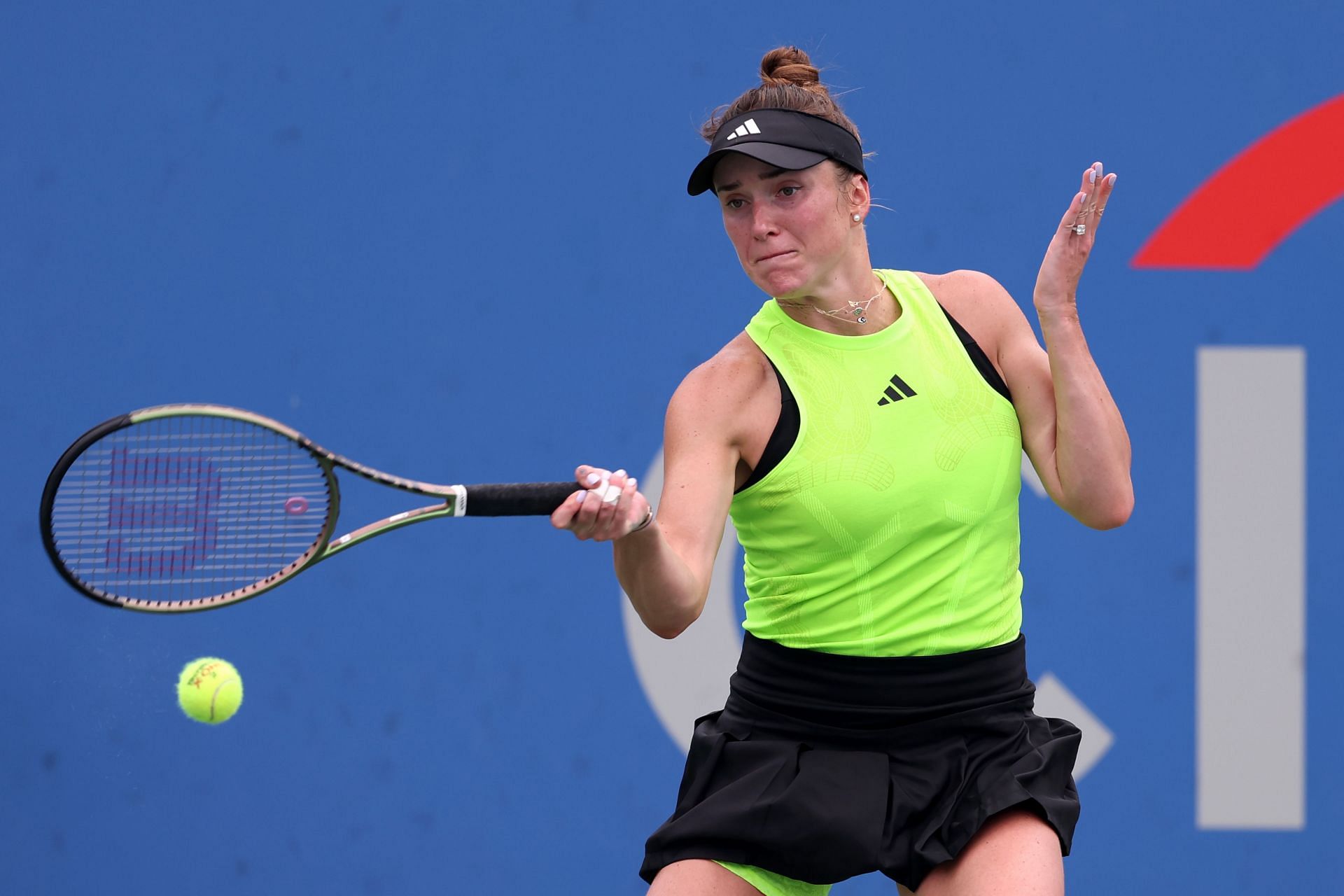 Elina Svitolina in action at the Citi Open