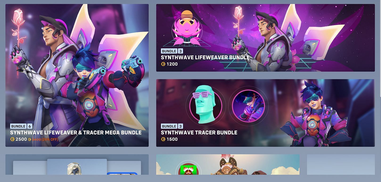 Overwatch 2 Item Shop rotation (August 29): Synthwave Lifeweaver &amp; Tracer, and more (Image via Blizzard Entertainment)
