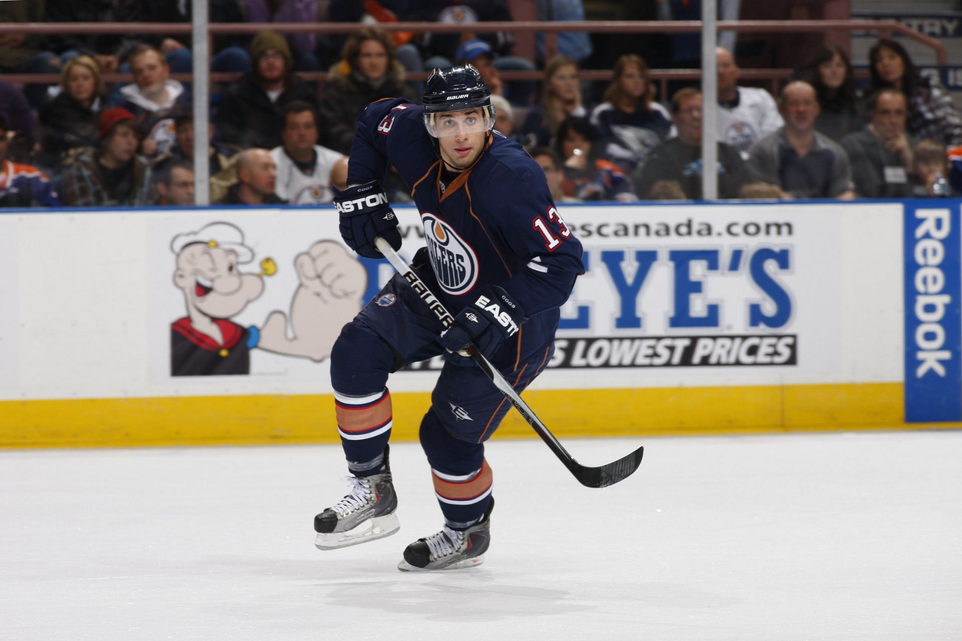 Andrew Cogliano during his stint with the Edmonton Oilers