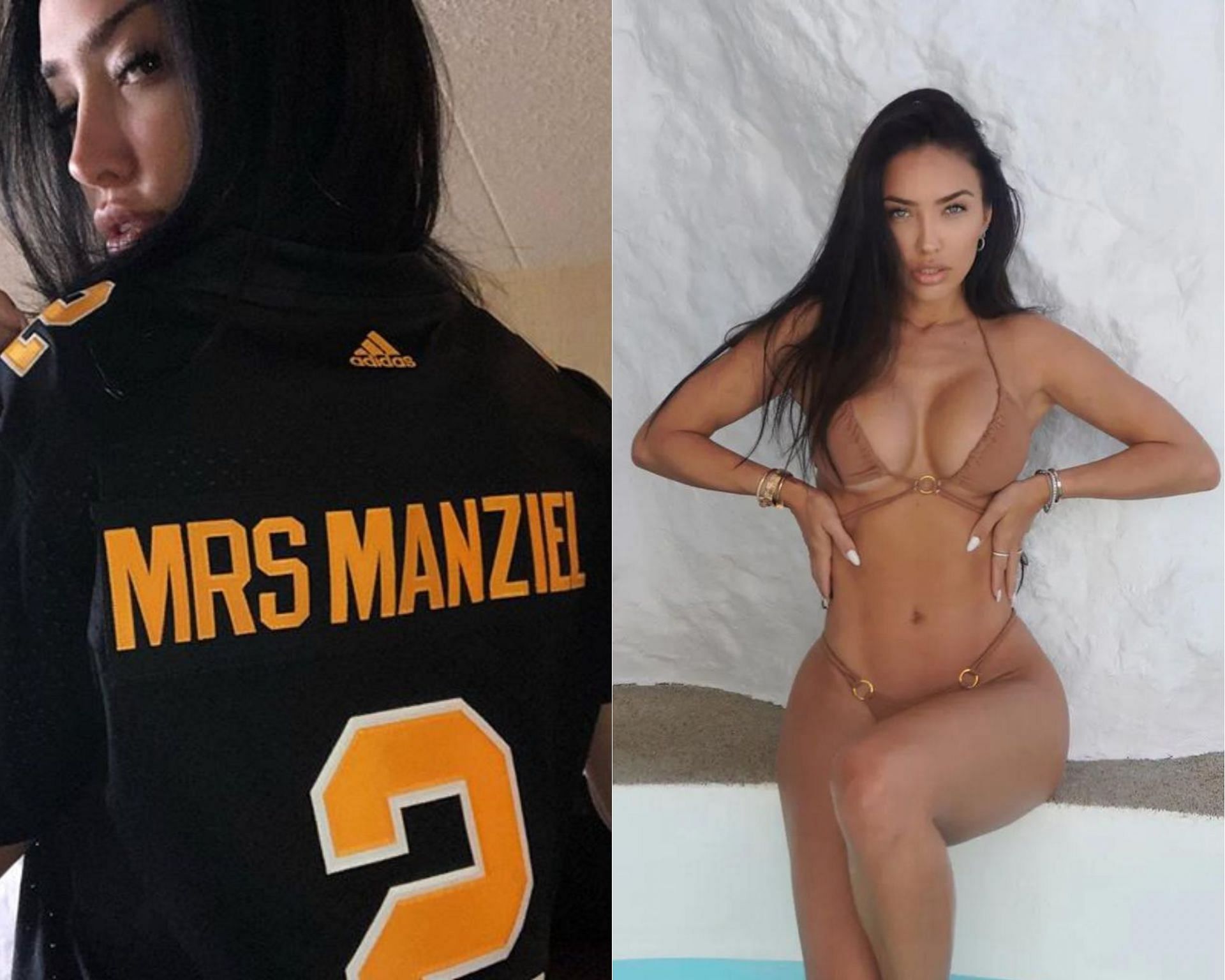 Bre Tiesi married Johnny Manziel at a courthouse