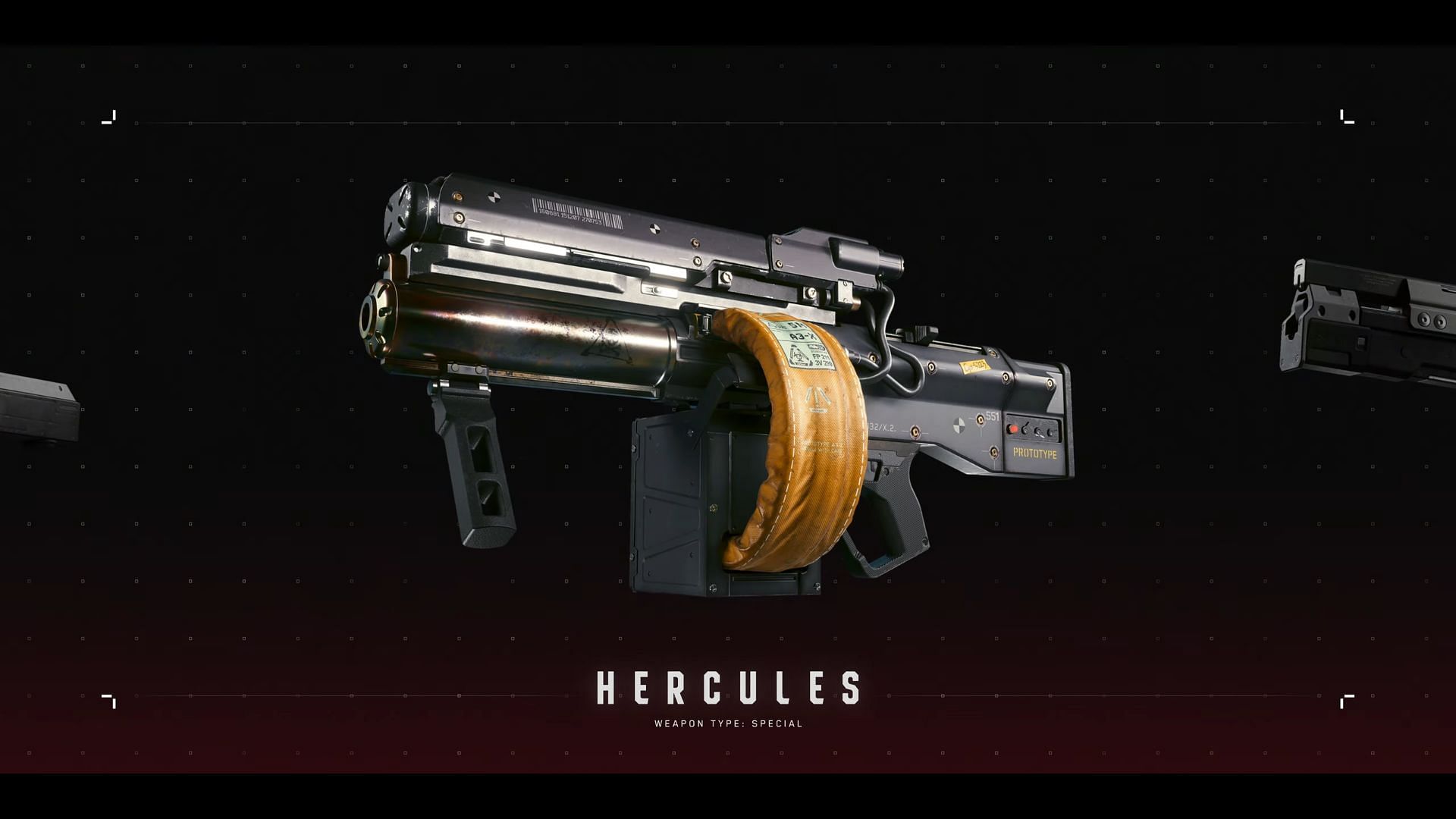 The Hercules special weapon (Image via CD Projekt RED)