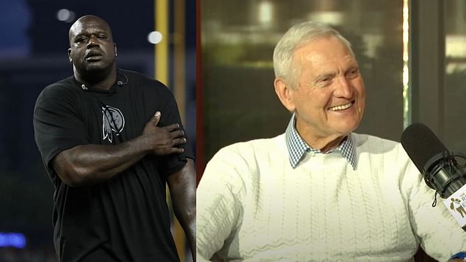 "He had torn doors off the restroom" - Jerry West recalls Shaquille O'Neal getting furious after an embarrassing night