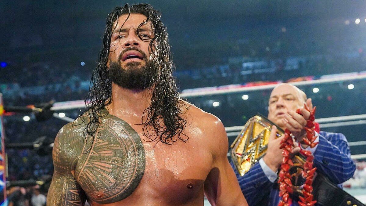 WWE: Photo: Potential tease that Paul Heyman set Roman Reigns up at WWE ...