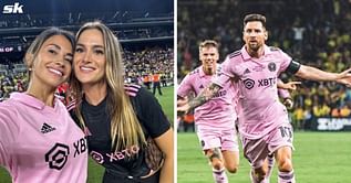 Antonela Roccuzzo reacts as Lionel Messi spearheads Inter Miami to Leagues Cup triumph