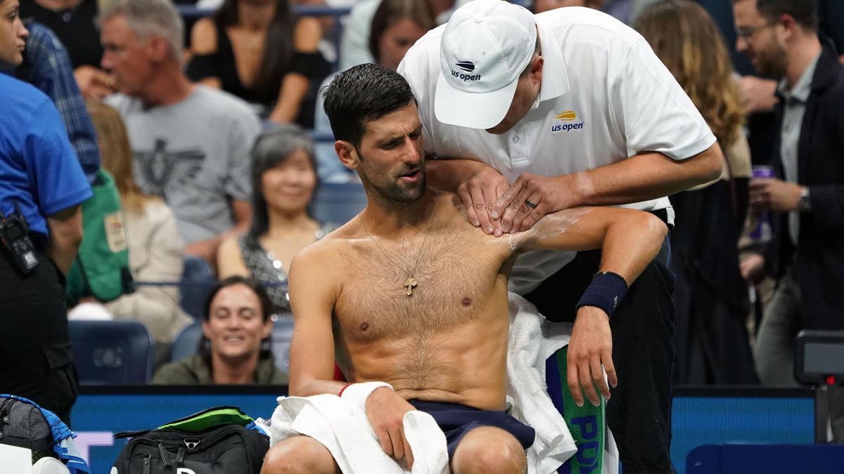 Novak Djokovic has had shoulder issues over the last few years