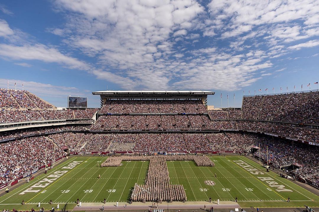 Kyle Field, home of the Texas A&amp;M Aggies. (Picture Credits: @aggiefootball, Instagram)