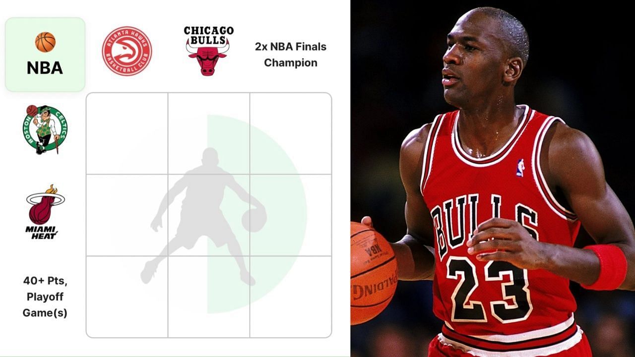 NBA Crossover Grid (August 24) and Michael Jordan