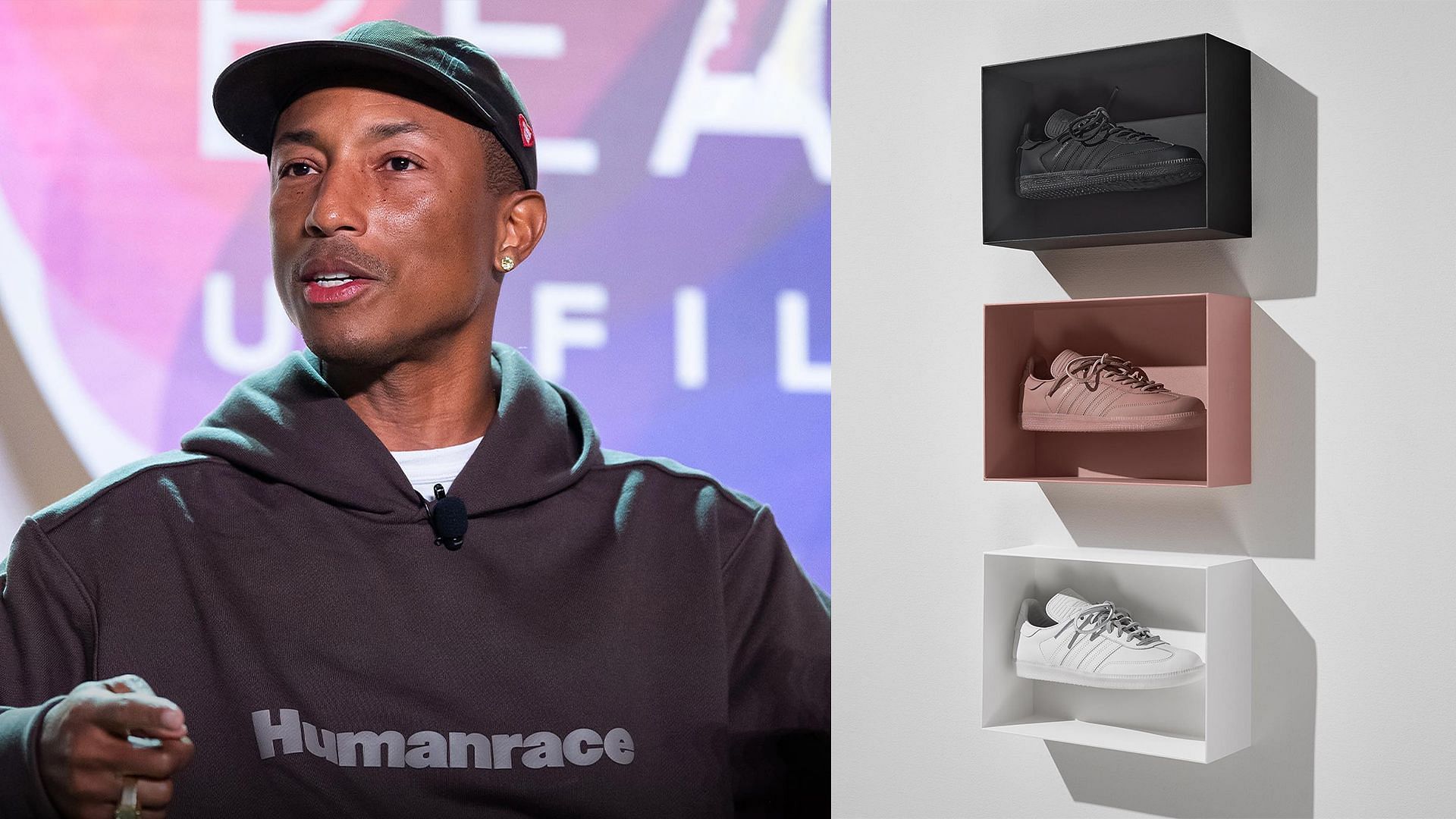 Pharrell Williams x adidas Samba Humanrace Images