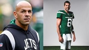 Did Aaron Rodgers pick up an injury? Robert Saleh gets candid on Jets QB's training camp scare