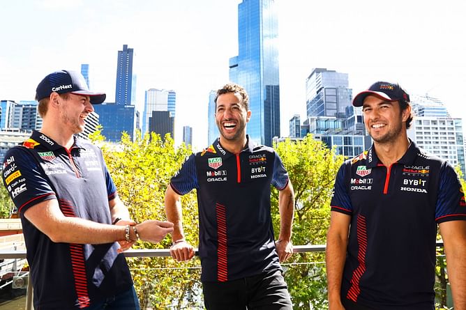 Christian Horner insists Daniel Ricciardo’s return to F1 was unrelated to Sergio Perez and part of Red Bull “rebuilding” the Aussie