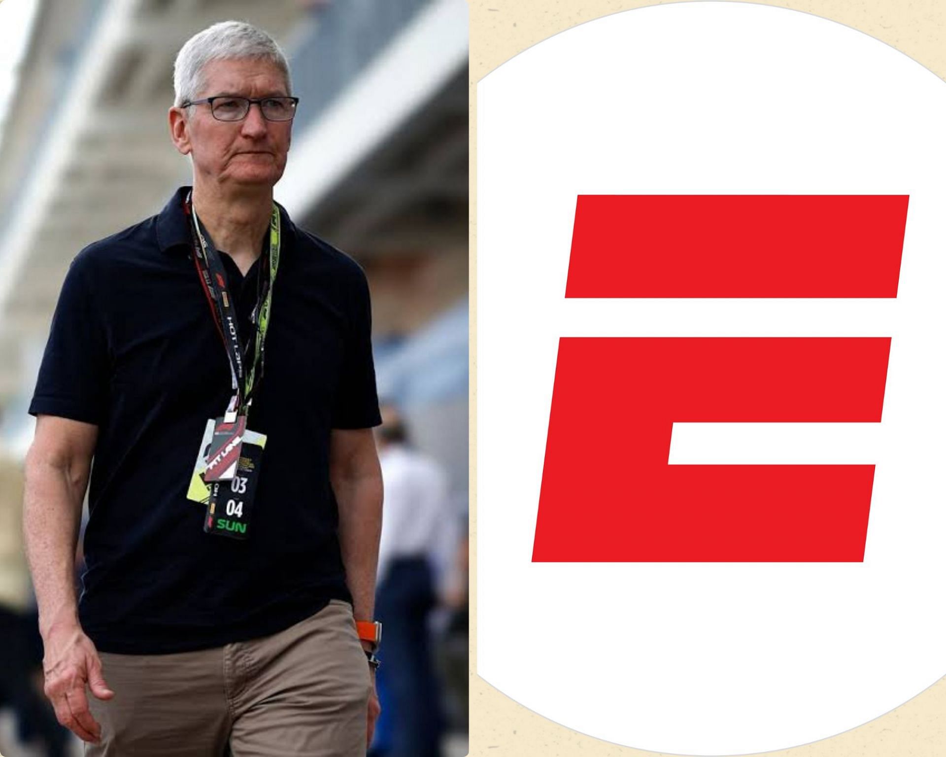 Apple CEO, Tim Cook, reportedly considering an ESPN acquisition 