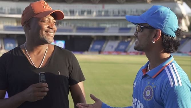 "I was shocked like how did you text me?"- Ishan Kishan recalls his Instagram chat with Brian Lara