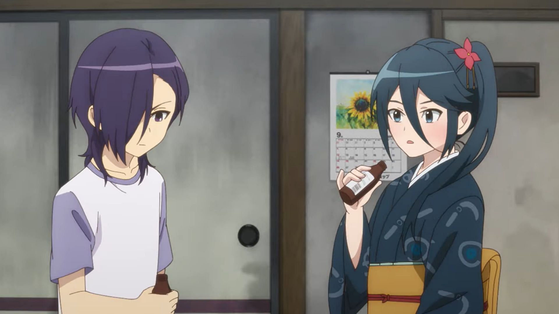 Urushihara and Suzuno in The Devil is a Part-Timer (Image via Studio 3Hz)