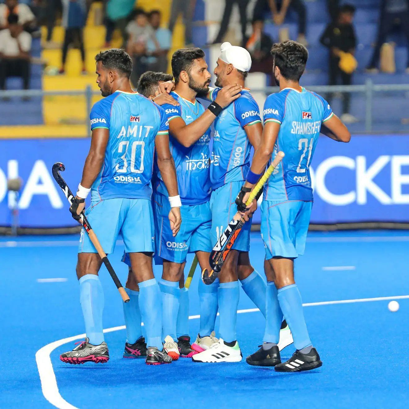 भारत की यह टूर्नामेंट में खेले गए चार मैचों में तीसरी जीत है। (सौ. - हॉकी इंडिया)