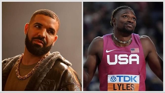 "Now the whole league doesn't rate u" - Canadian rapper Drake hits back at Noah Lyles following his controversial comments about NBA