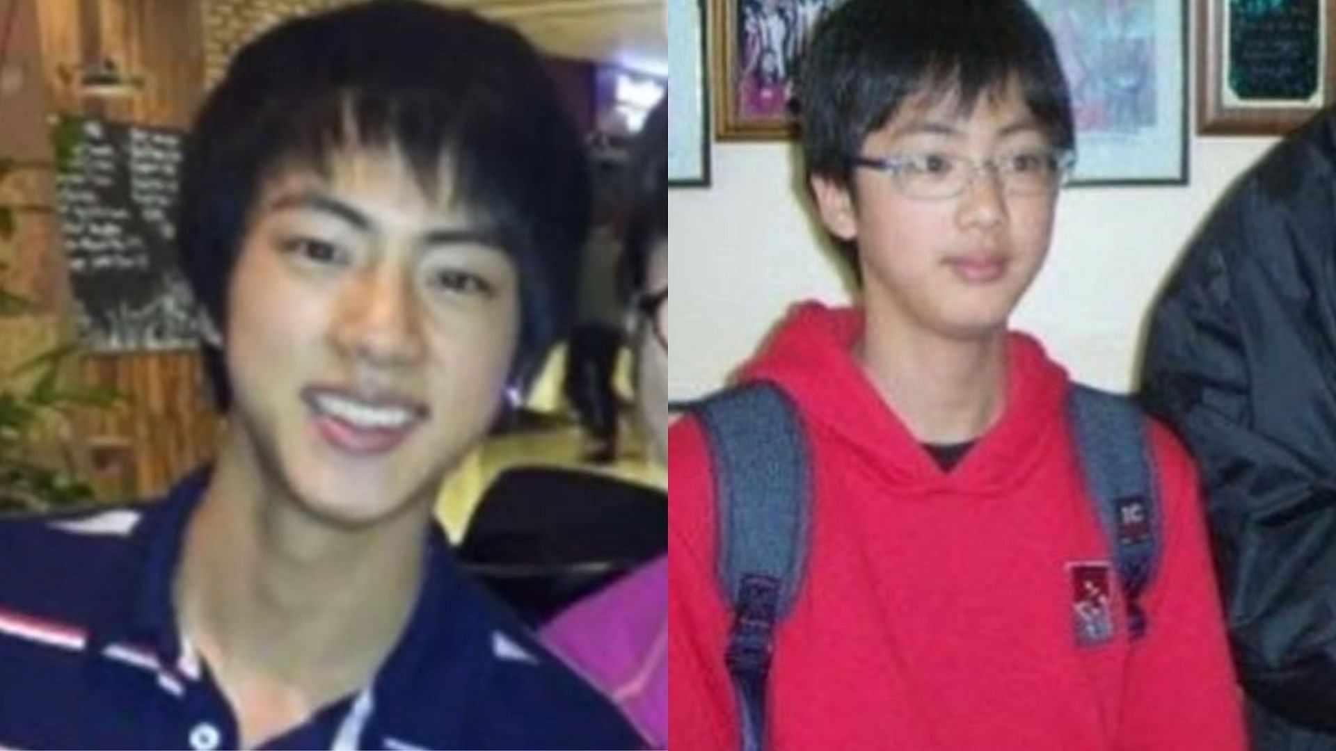 Pre-debut Jin (Image via Twitter/@Lejindary412)