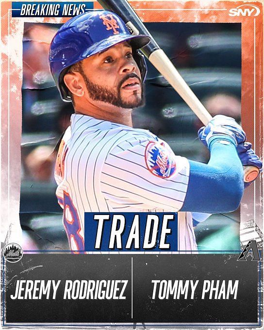 Tommy Pham acquired by Arizona Diamondbacks from Mets