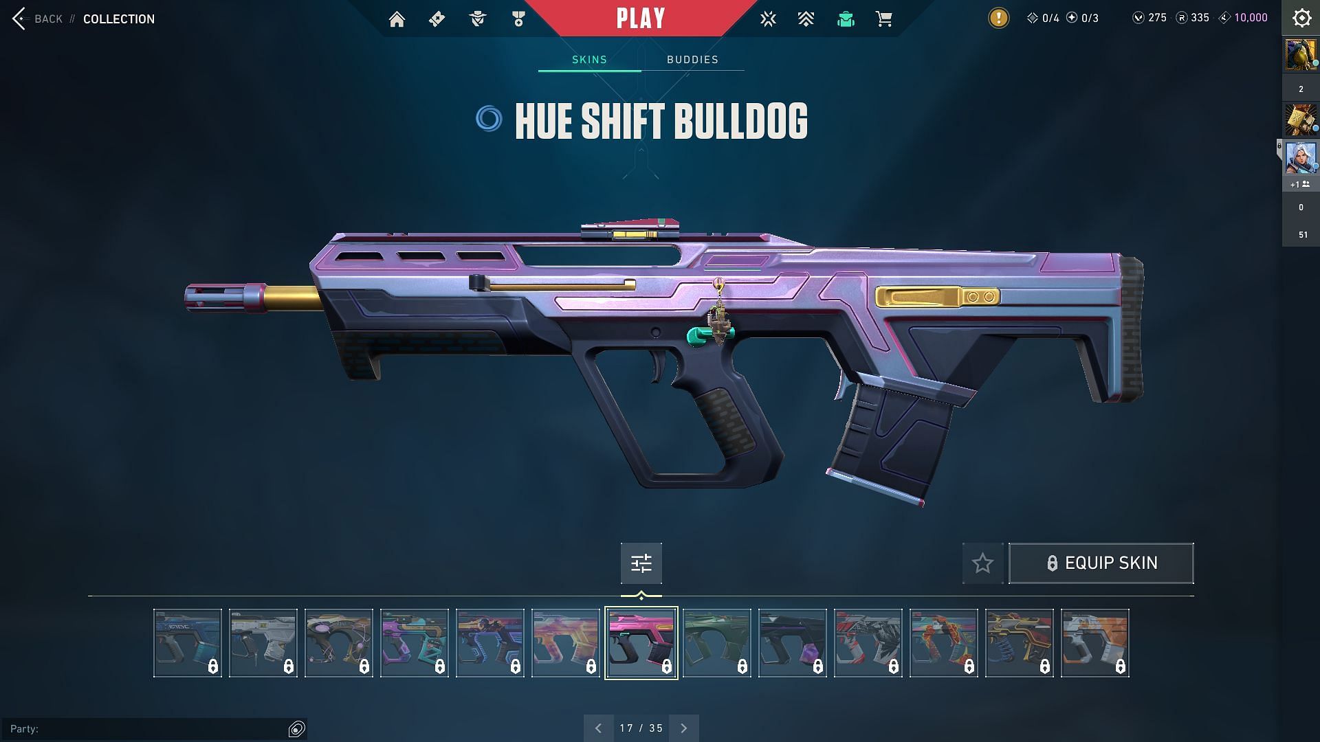 Hue Shift Bulldog (Image via Sportskeeda and Riot Games)
