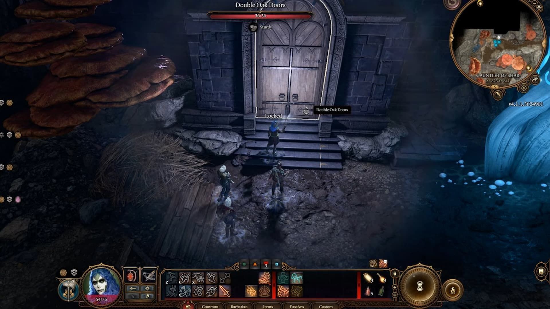 Locate the undead Necromancer in the Gauntlet of Shar in Baldur&rsquo;s Gate 3 (Image via Larian Studios)