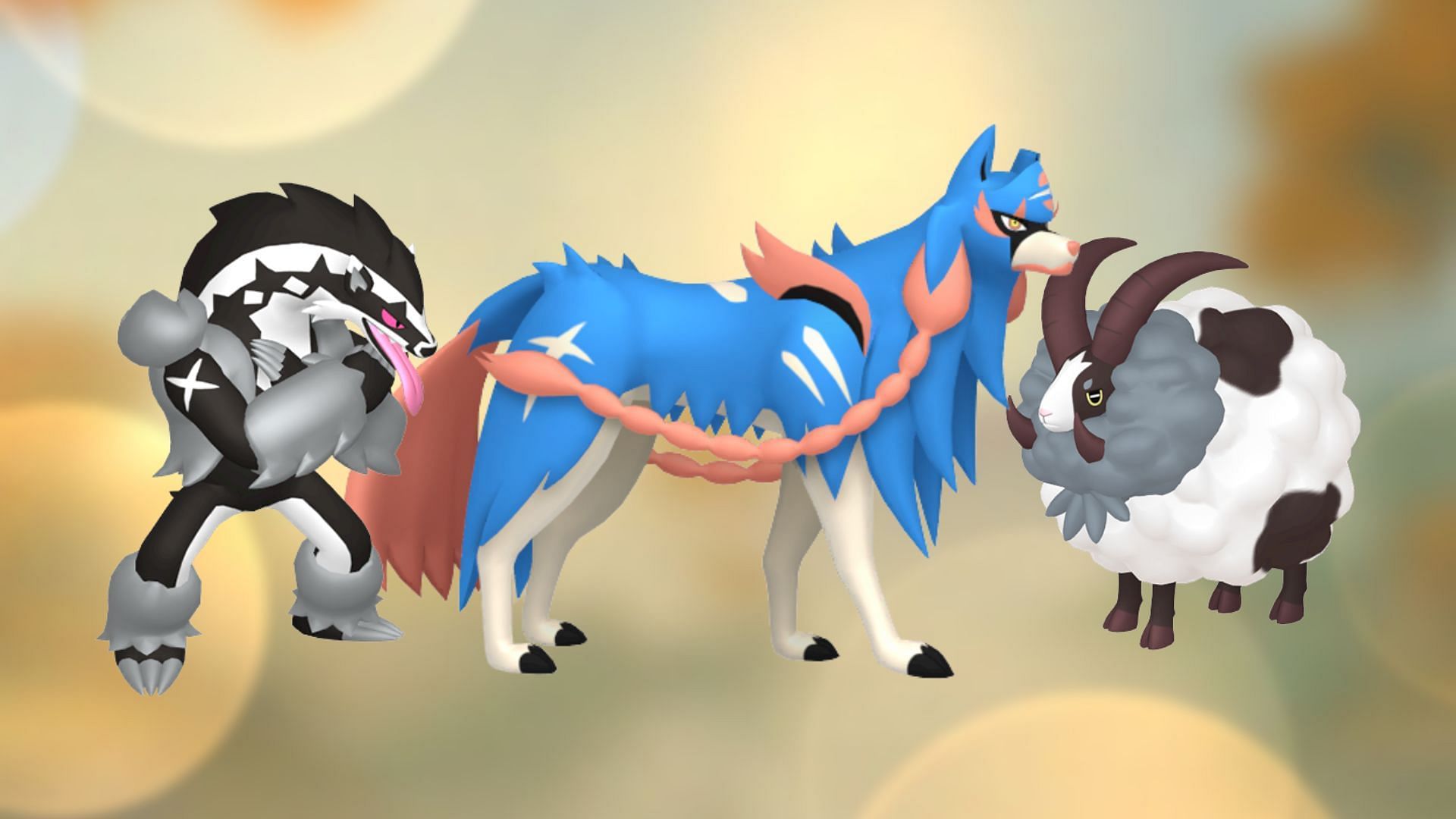 Obstagoon, Zacian, and Dubwool are among the most popular Galar Pokemon (Image via Sportskeeda)