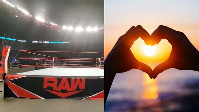 WWE has been pushing a new romance angle on recent episodes of RAW