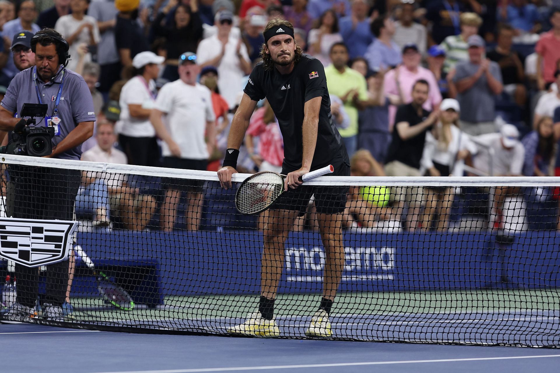 Stefanos Tsitsipas at the 2022 US Open