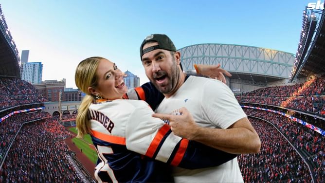 Astros fans celebrate Kate Upton's return to Houston, outshining Justin Verlander's trade: "Kate Upton is no longer a Met"