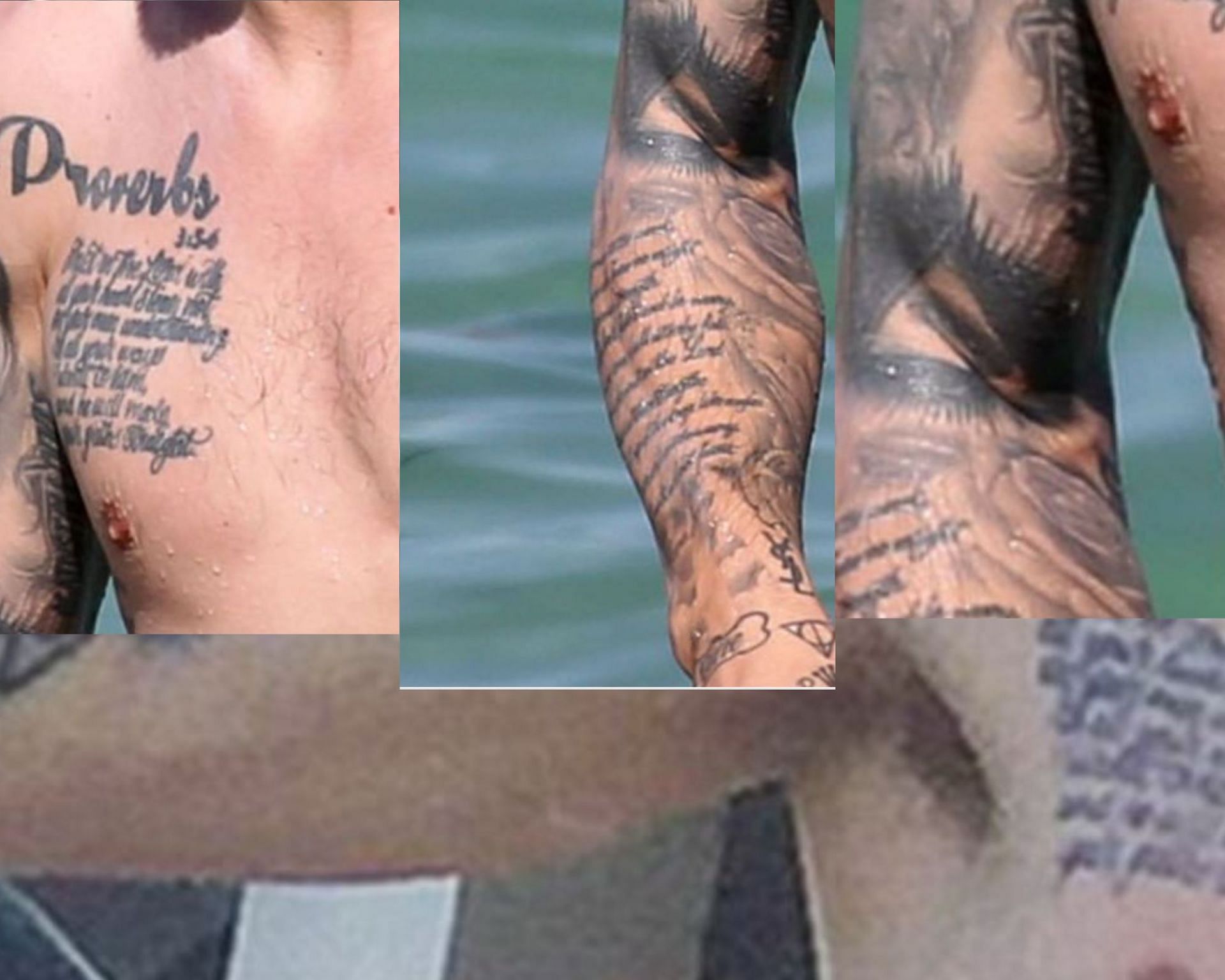 Manziel&#039;s tattoos depict deep spiritual and personal meanings