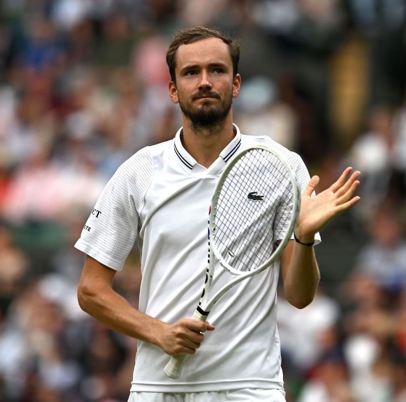 Daniil Medvedev at Wimbledon 2023