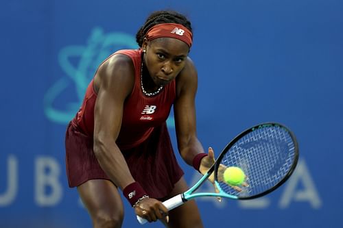 Coco Gauff at the 2023 Citi Open.