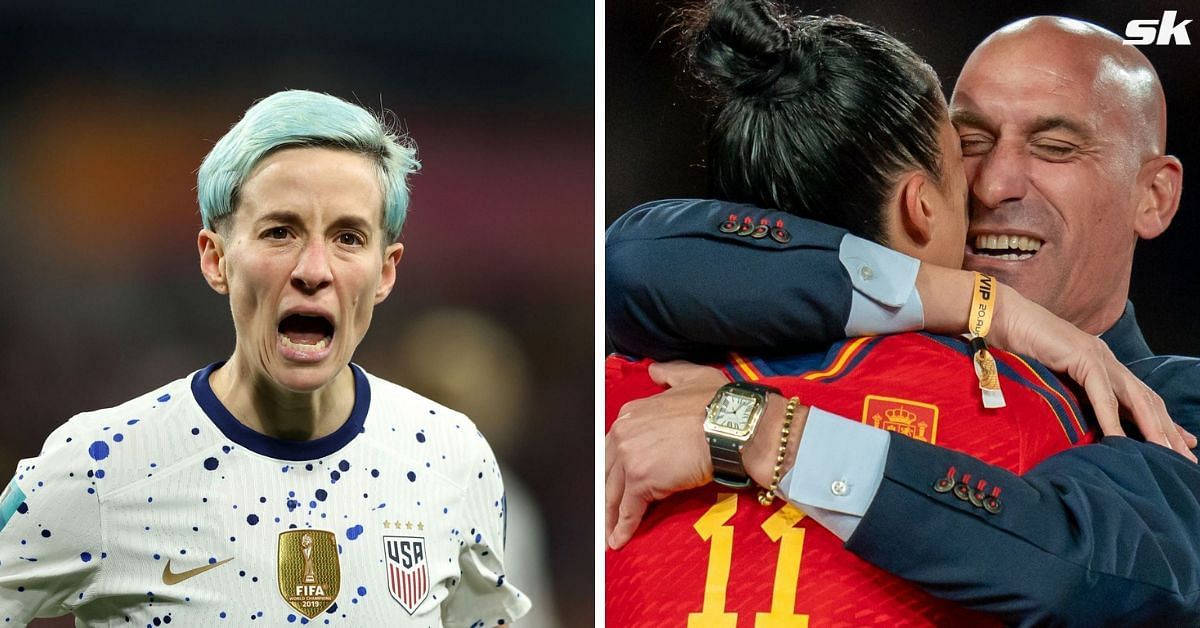 Megan Rapinoe has lashed out on Luis Rubiales 