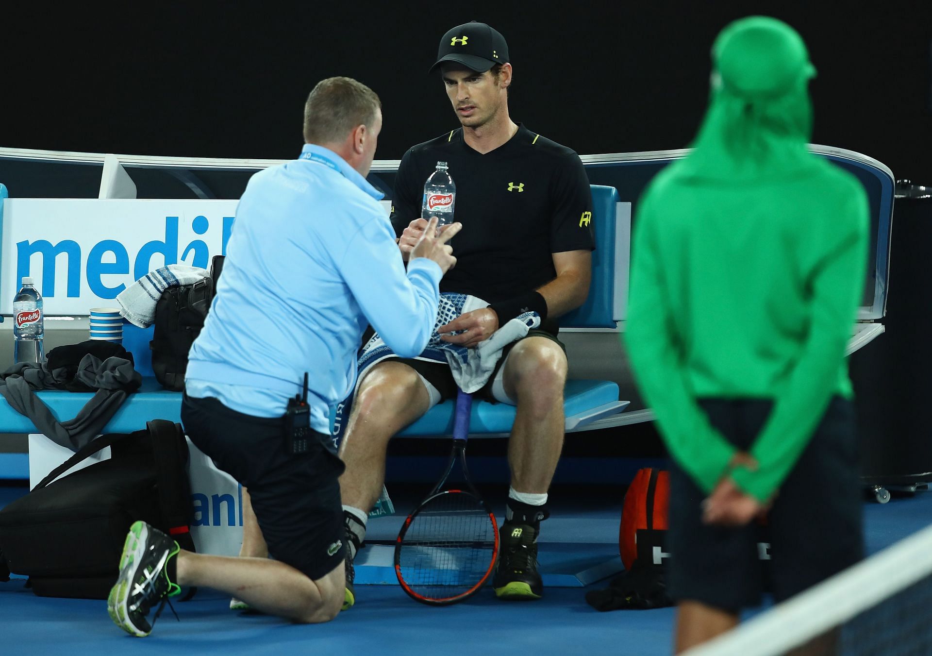 Murray at the 2017 Australian Open - Day 3