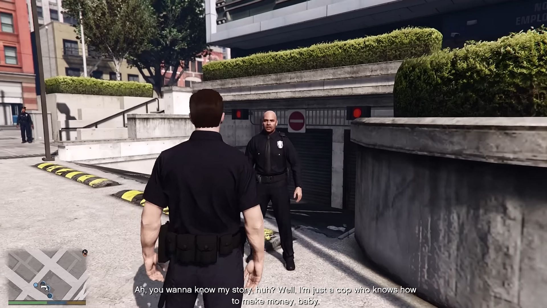 Another NPC named Tony that the player could accompany in Sentient Streets (Image via Rockstar Games)