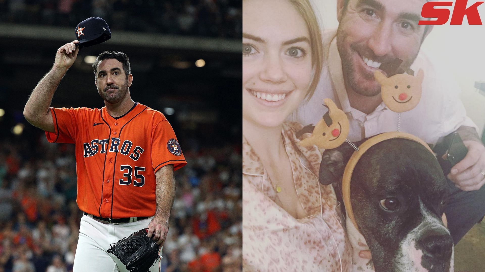 Justin Verlander is a great dog dad, says wife Kate Upton