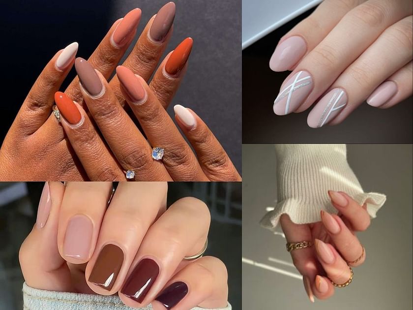 5 minimalistic neutral nail ideas for fall 2023