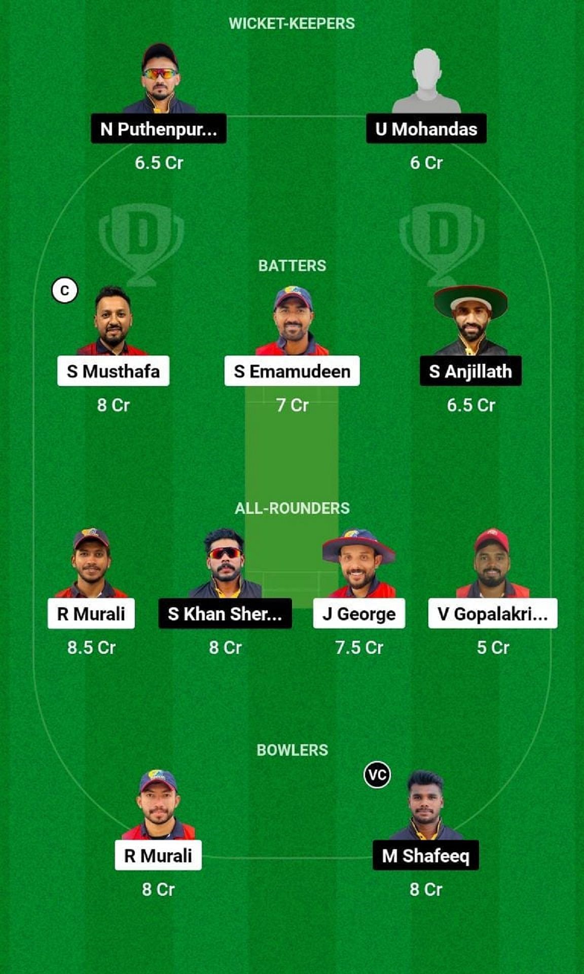 RSG vs SPC Dream11 Fantasy Tip - Head to Head League