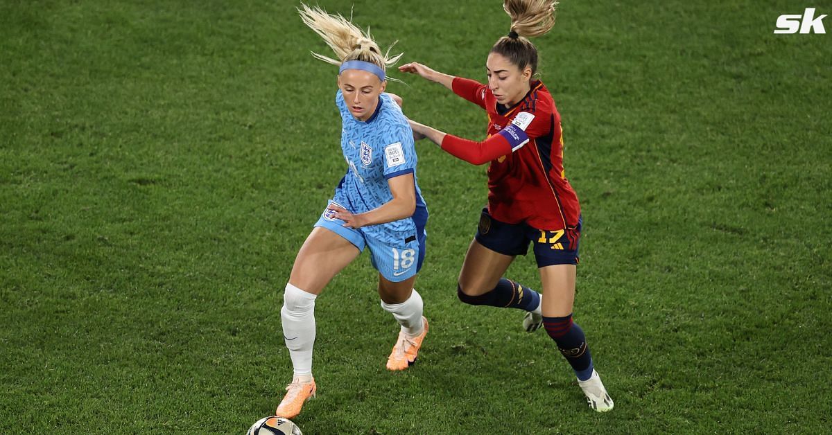 WATCH: Spain captain Olga Carmona scores brilliant opening goal against England Lionesses in the FIFA Women