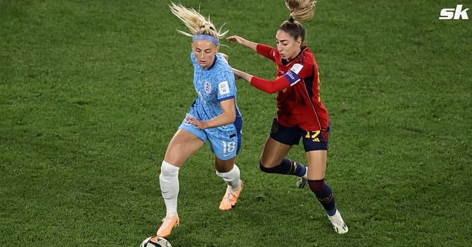 WATCH: Spain captain Olga Carmona scores brilliant opening goal against England Lionesses in the FIFA Women's World Cup final