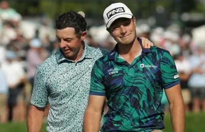 “Rome’s gonna be fun” – Viktor Hovland has a quick exchange on Ryder Cup with Rory McIlroy at BMW Championship